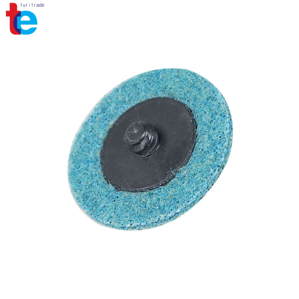 50 Pack Fine Surface Conditioning Discs Roll Lock Die Grinder Sanding Pads 2"