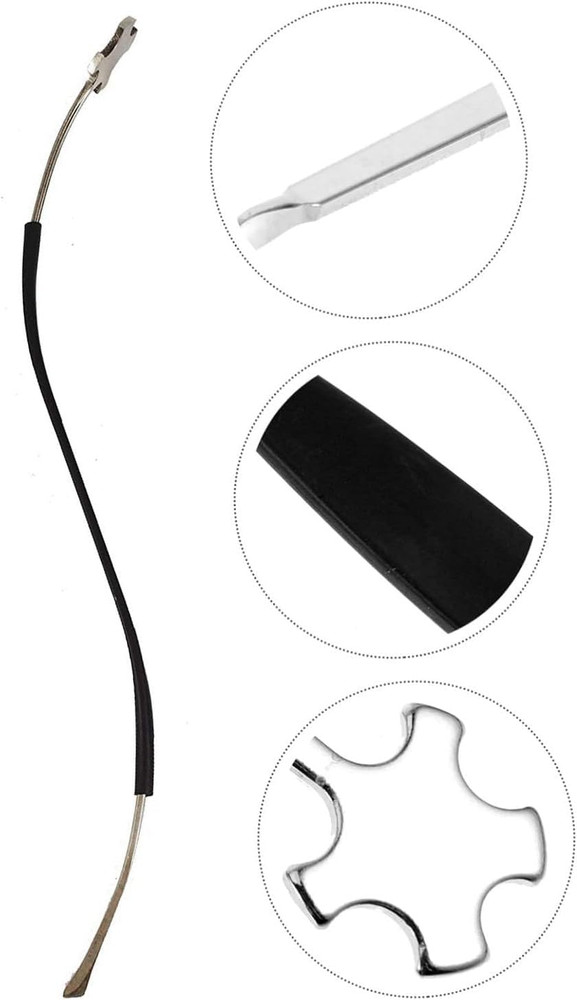 S Style Violin Sound Post Setter W/Rubber Gip Protector Durable Luthier Insta...