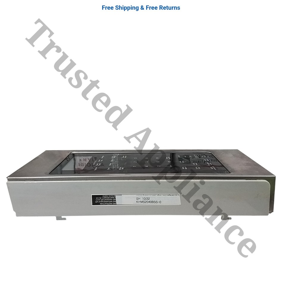 Whirlpool Microwave Control Panel Console W10512496 SILVER