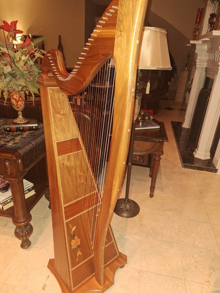 custom made Floor Harp 34 strings