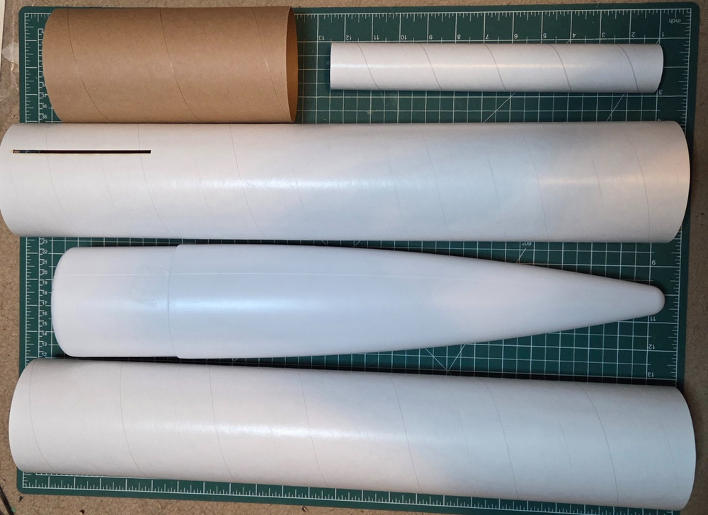 Mega Citation Patriot Model Rocket Kit 4" dia! Mega Rocket! 63" Tall! 38mm mount