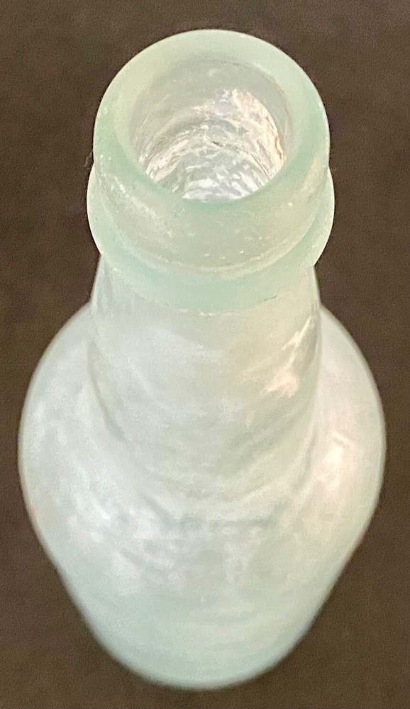 Vintage Aqua S. B. & G. Co. 7 Bottle