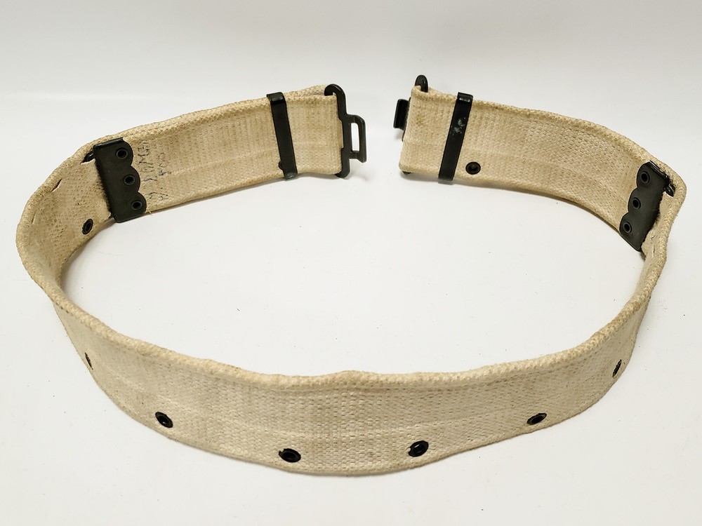 Dutch Web Belt Blancoed White