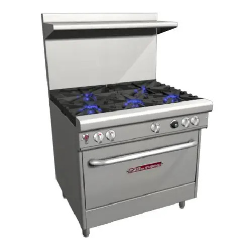 Southbend 4366D Ultimate 36" 5 Burner Restaurant Range