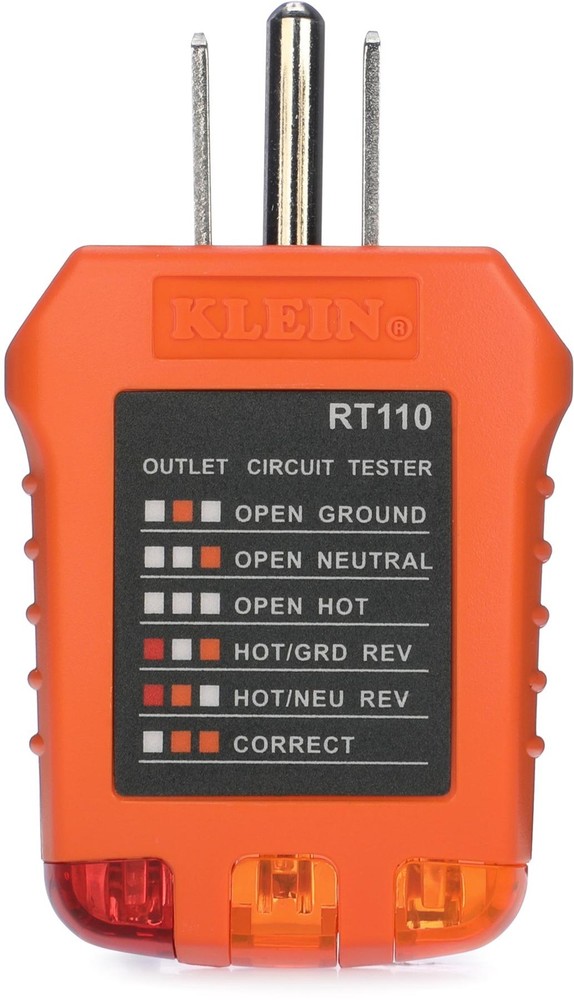 Klein Tools RT110 Power Outlet Receptacle Tester (3-pack) Bundle