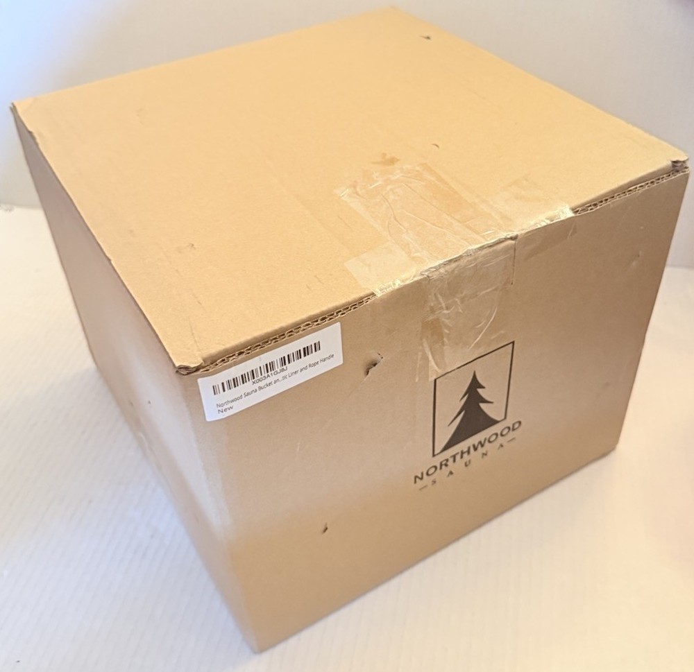 Sauna Bucket with Rope Handle