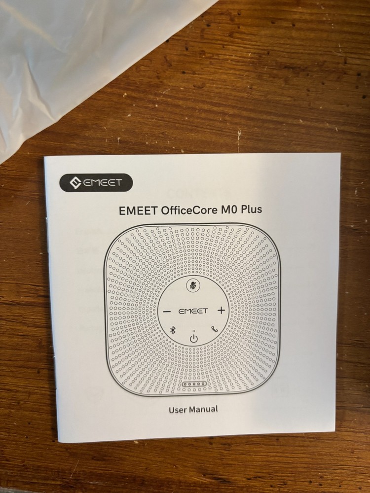 EMEET Officecore M0 Plus Wireless Conference Speakerphone Model E1103