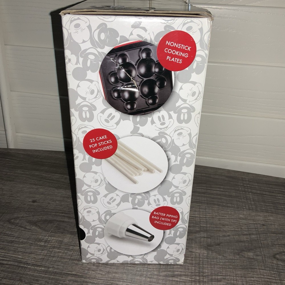 DISNEY MICKEY MOUSE CAKE POP MAKER Damaged Box