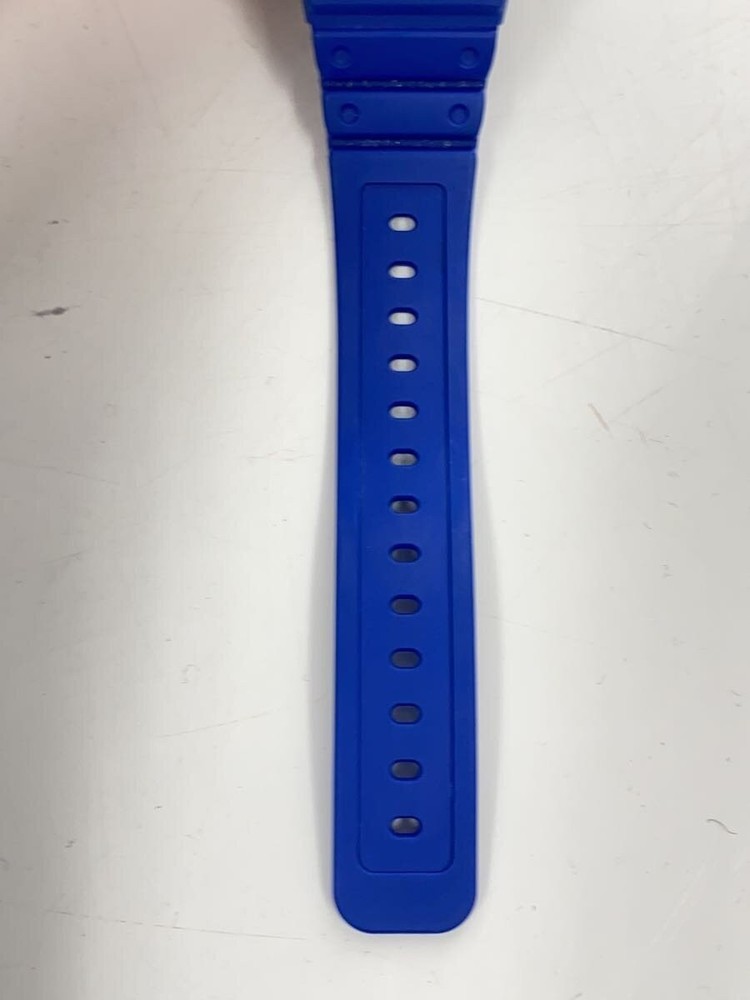 CASIO Quartz Watch G SHOCK Digital Rubber BLU SS