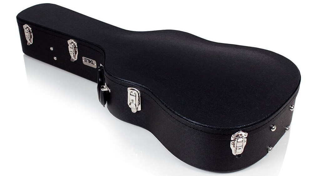 TKL LTD Arch-Top Dreadnought 6 String Hardshell Guitar Case (Compatible w/Mar...