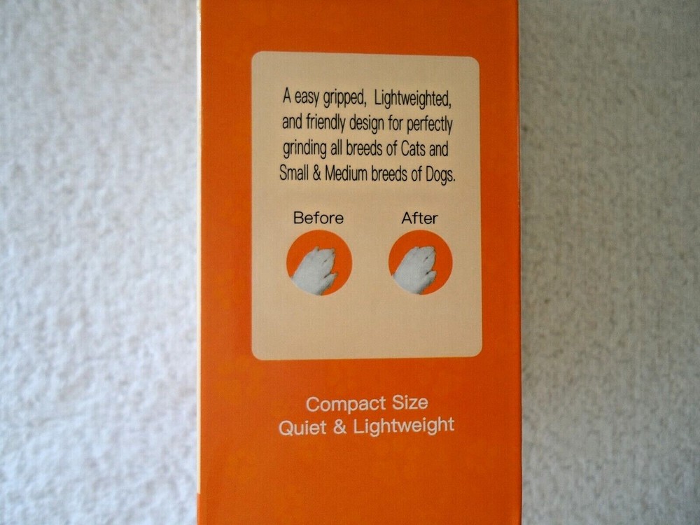 " NIB " Pet Nail Grinder " GREAT GIFT ITEM "