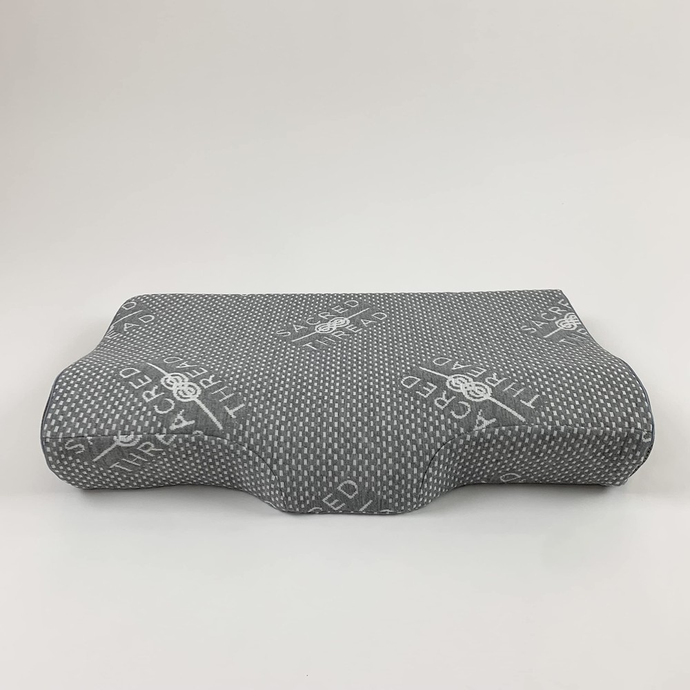 Sacred Thread Contour Memory Foam Pillow Ergonomic Cervical Pillow