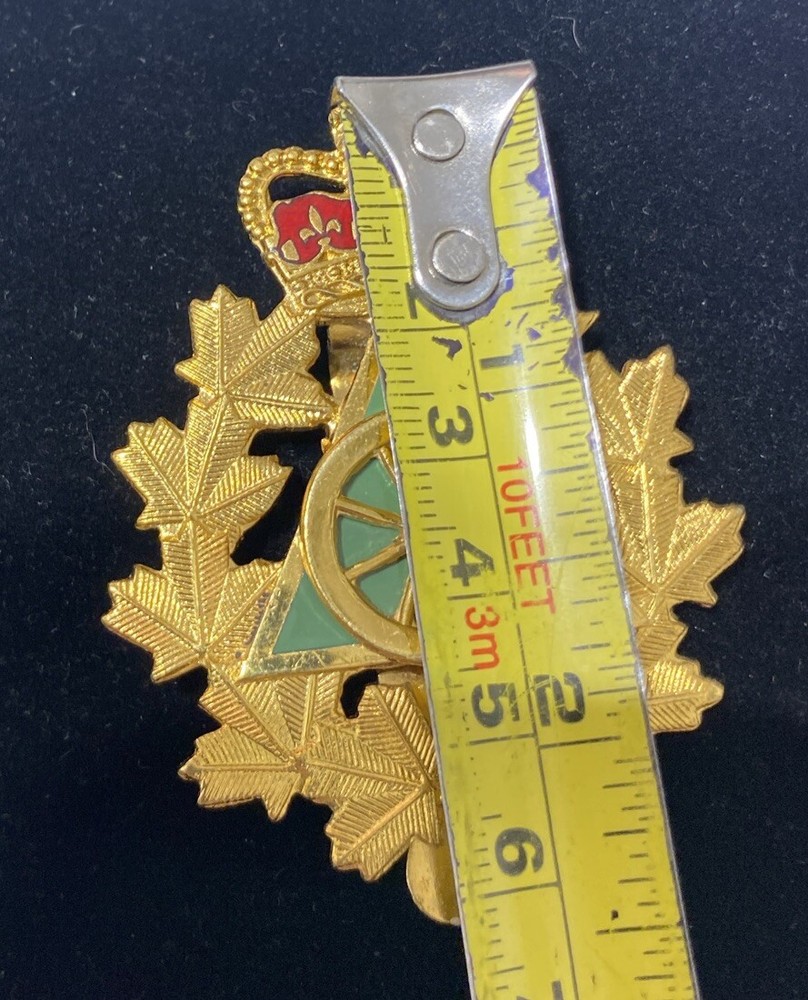 Canadian Forces DND Transport Cap Badge