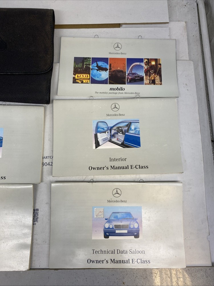 MERCEDES E CLASS OWNERS MANUAL BOOK PACK