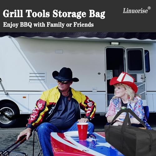 BBQ Tools Storage Bag, Grill Accessory Storage, Grilling Tools Storage, Tools