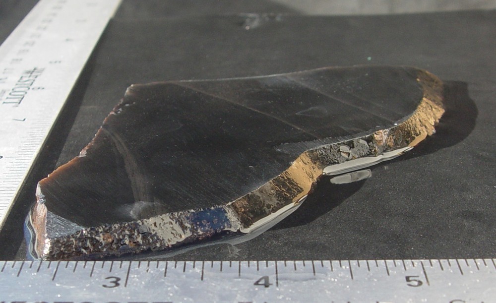 Obsidian Lapidary Slab T1363