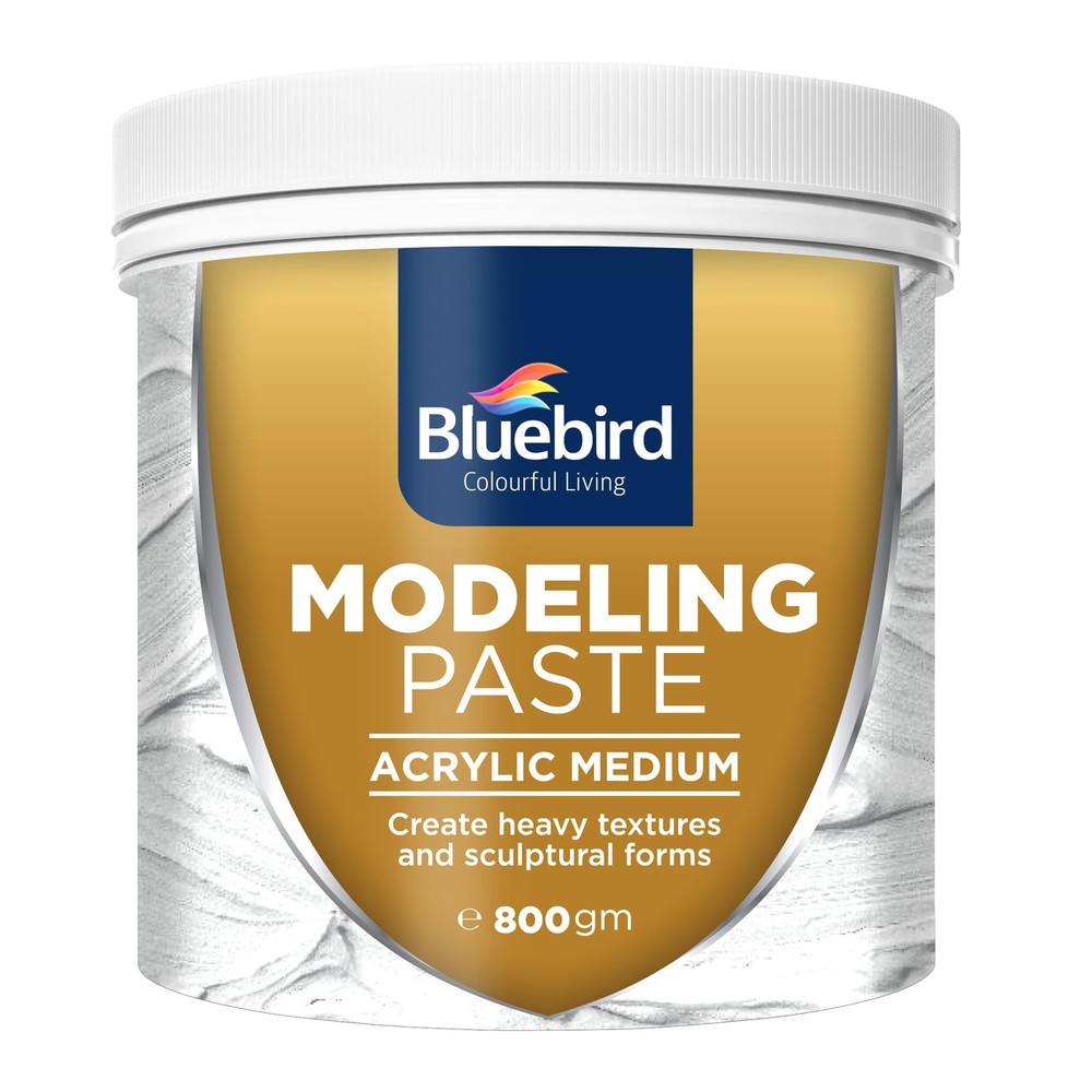 Thick Modeling Paste White 28.2 Oz / 800gm - High Density, Acrylic Medium for...