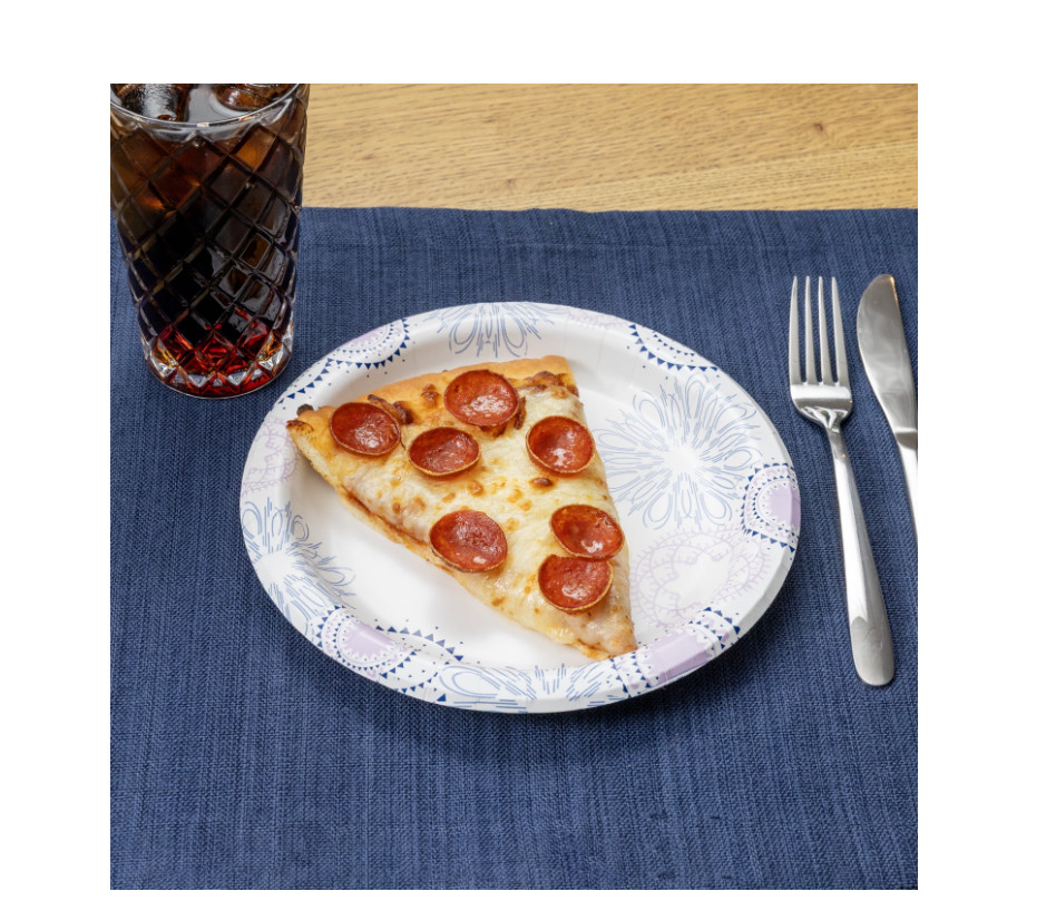 Great Value Disposable Paper Plates, 8.5", 300 Count