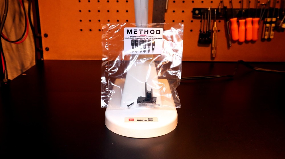 MakerBot Method X Extruder Plastic Gear Front Cover w/ Screws - NEW