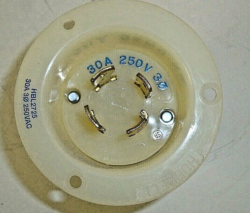 Hubbell, HBL2725, 30A 30 250VAC