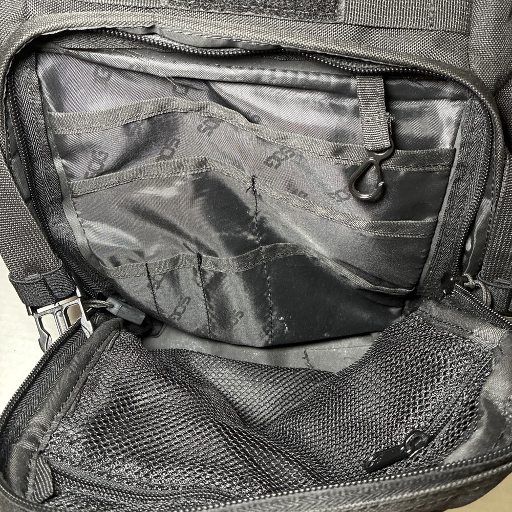 Specialty Knives & Tools SAMURAI Tactical Day Pack Military Backpack- Black