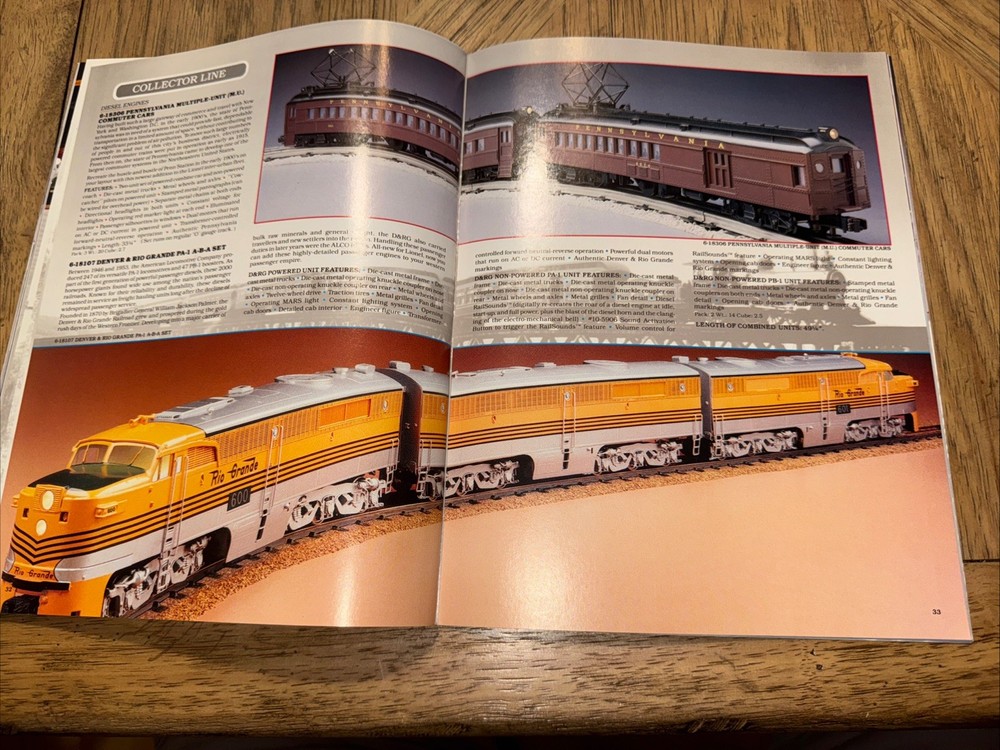 1992 Lionel Trains Catalog-Book Two