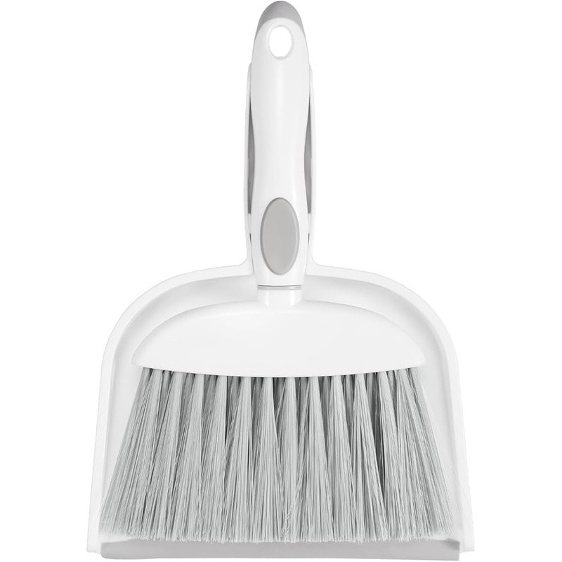 Ultra Thin Broom & Dustpan Set Wall Mounted Leak Proof Efficient Cleaning New