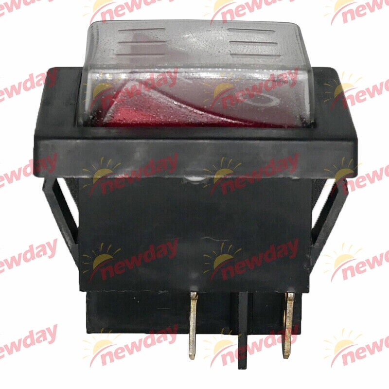 Waterproof W#Lamp Rocker Switch Replace Defond DRH-04-D 4-pins Switch