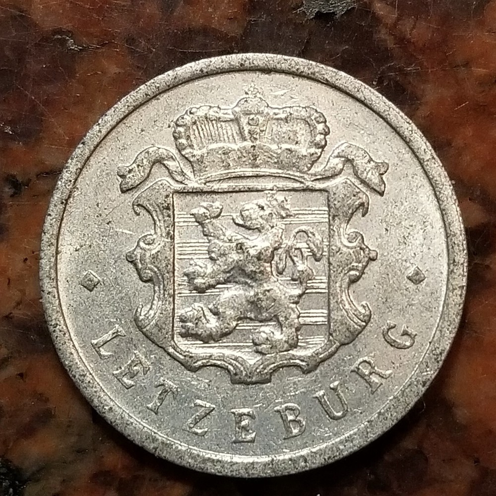 1954 LUXEMBOURG 25 CENTIMES COIN - #B1128