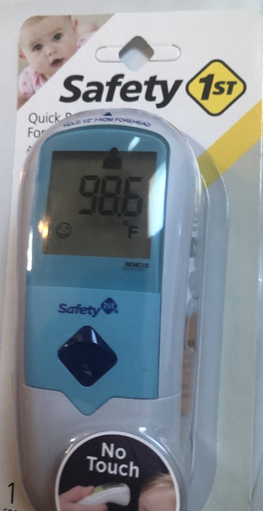 Safety 1st Quick Read Forehead Thermometer Model# TH068 Accurate Easy No Touch!