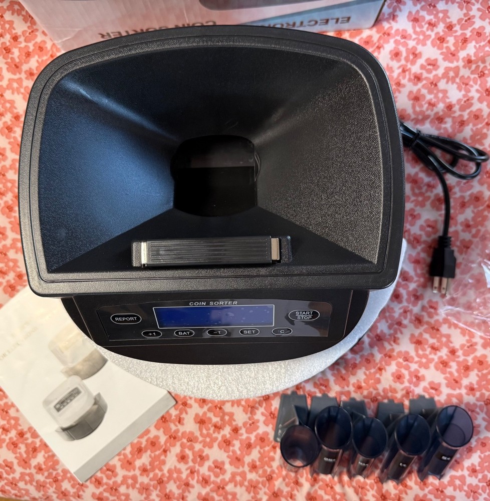 Electric Coin Sorter/Roller XD-9005A