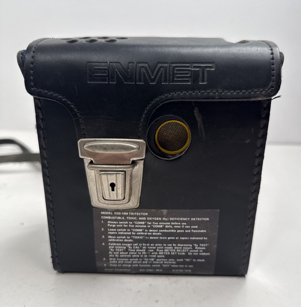 ENMET CGS-M10 Tritector with Leather Case