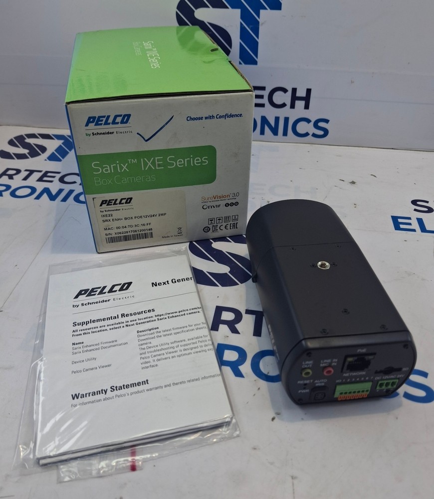 PELCO IXE22 SARIX IXE Series Box Camera