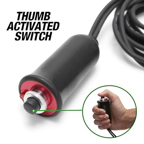 25331 Heavy Duty Remote Starter, 5ft Car Remote Starter, Push Button Starter