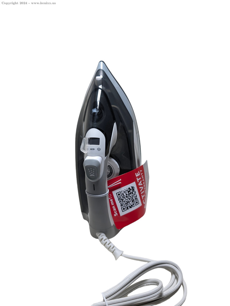 Sunbeam 1500W Steam Iron, White/Grey