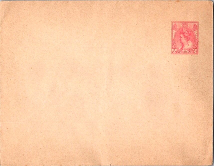 Netherlands Higgins & Gage B8 Unused.
