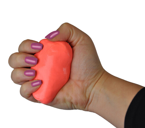 Squeeze 4 Strength 6 oz. Hand Therapy Putty Red Soft