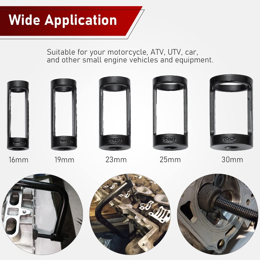 ATP Solid Valve Spring Compressor C Clamp Service Kit