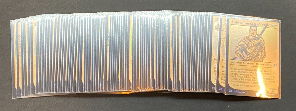 MTG Commander Legends: Battle for Baldur's Gate – Showcase Complete Set – FOIL
