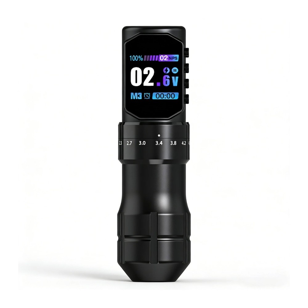 Tattoo Machine Kit Professional Adjustable Stroke Wireless Coreless Brushless