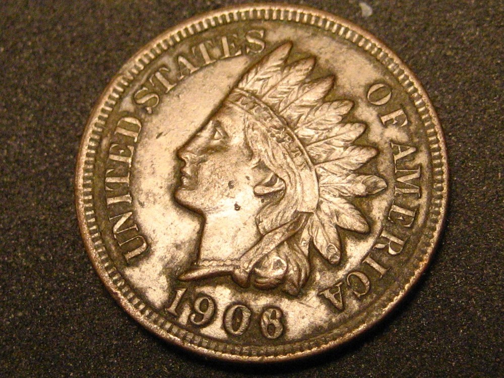 1906 Indian Head Cent AU