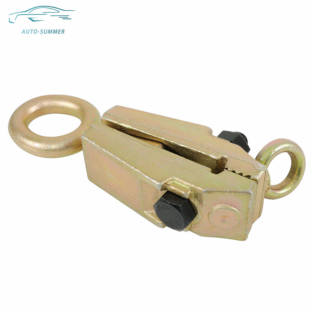 2PCS Auto Body Repair Tool 5 Ton 2 Way Pull Clamp Frame Puller Self-tightening