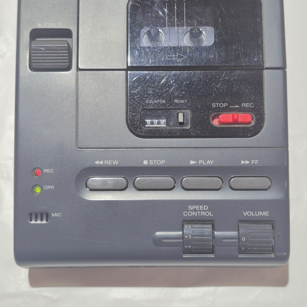 Sony M-2000 Microcassette Transcriber With Power Adapter UNTESTED