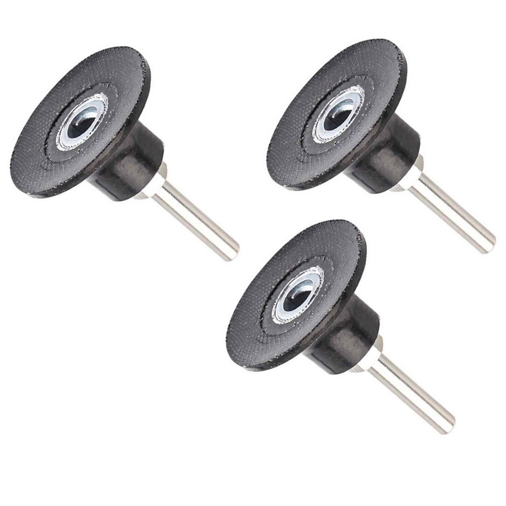3PCS 2 Inch Surface Bristle Clean Conditioning Sanding Disc Pad Holder Roll