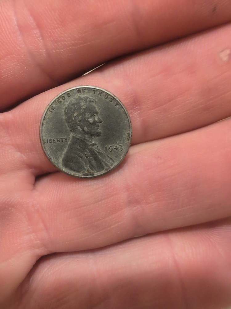 1943 Error Steel Penny