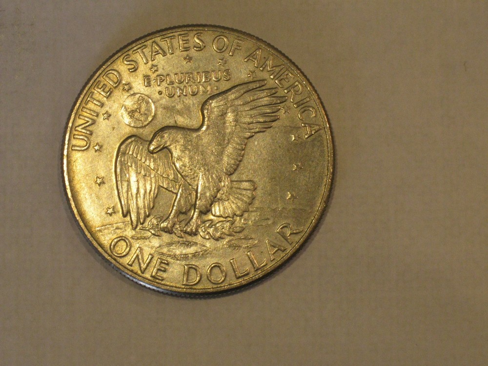 Two Eisenhower Dollar (Ike Dollar), 1971-D, 1972-D