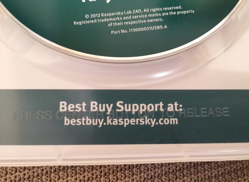 2 Dicks - KASPERSLab Best Buy Support 2012 Protection for Mac Security Software