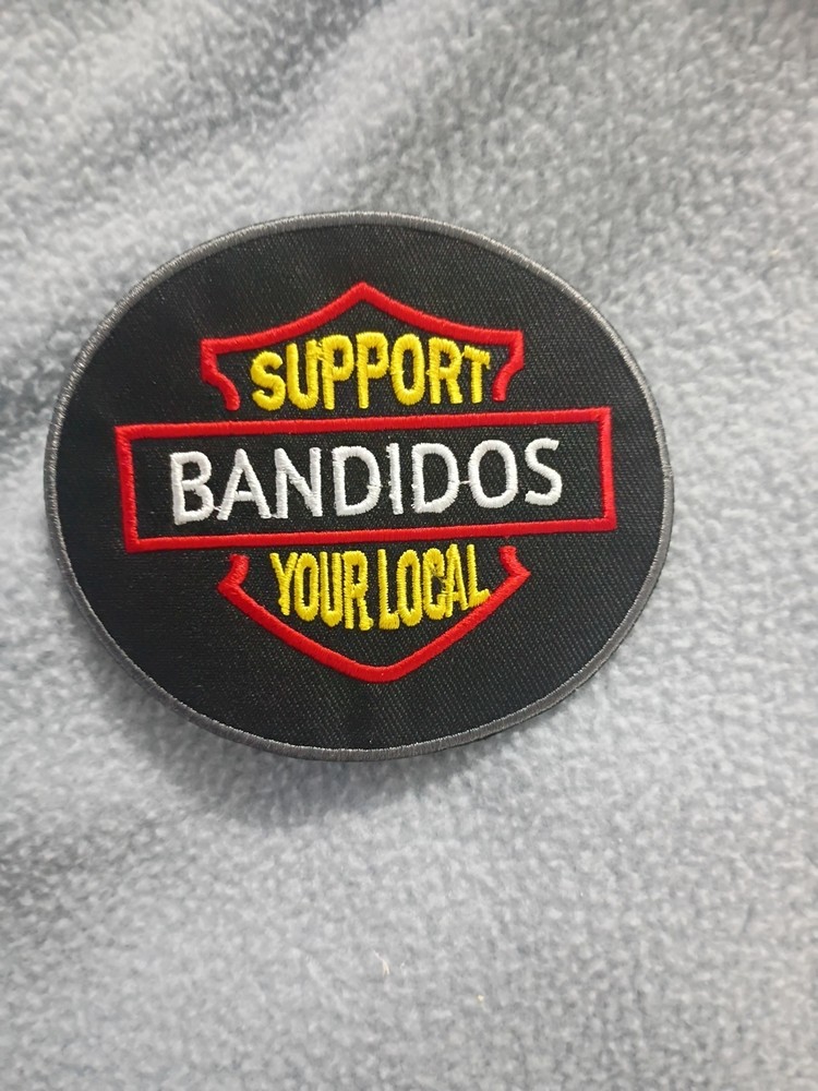 4 Pc Bandidos Support Patches