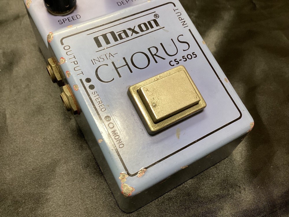 Maxon CS-505 Insta-Chorus Guitar Effects Pedal Used