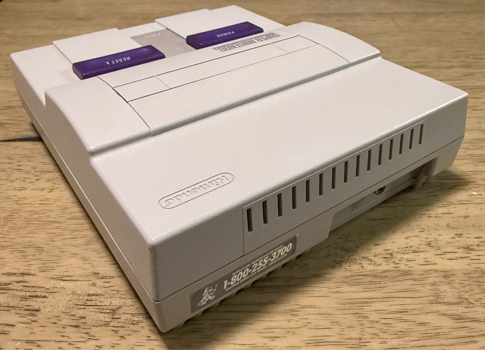 SNES Console - Polymer Recapped + RGB Serviced